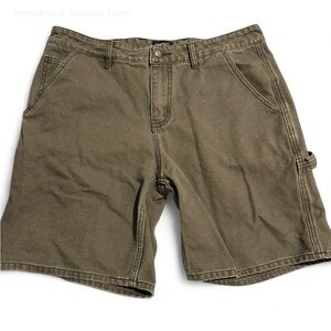 WESC Spring Canvas Carpenter Shorts – Men’s Size 32 | Utility Workwear Skater